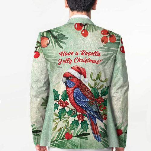 Watercolor Floral Crimson Rosella Blazer It’s Aussie Christmas Time! - Aussie Hoodie