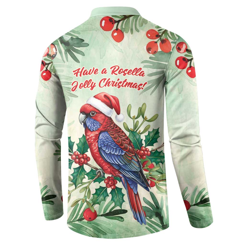Watercolor Floral Crimson Rosella Button Sweatshirt It’s Aussie Christmas Time! - Aussie Hoodie