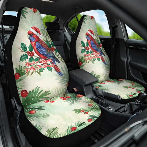 Watercolor Floral Crimson Rosella Car Seat Cover It’s Aussie Christmas Time! - Aussie Hoodie