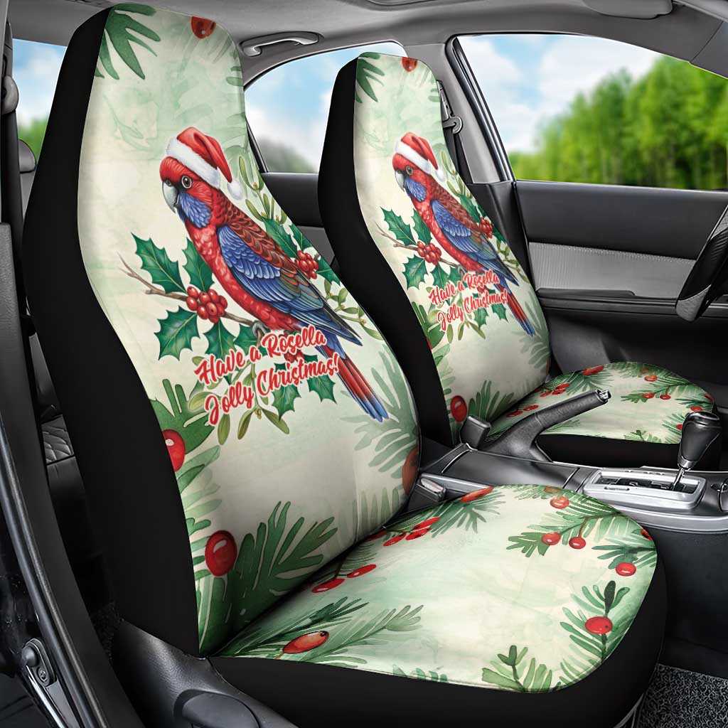 Watercolor Floral Crimson Rosella Car Seat Cover It’s Aussie Christmas Time! - Aussie Hoodie