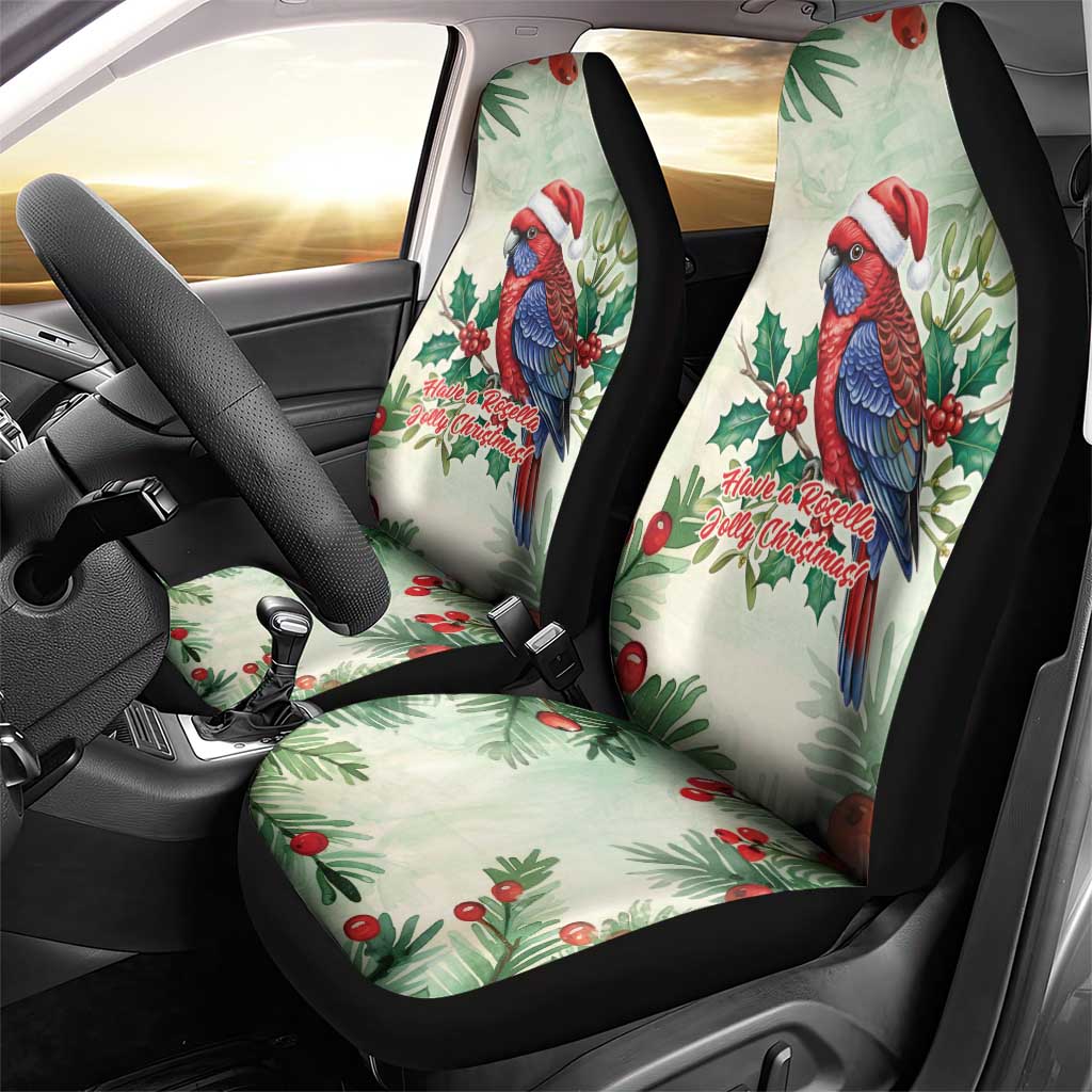 Watercolor Floral Crimson Rosella Car Seat Cover It’s Aussie Christmas Time! - Aussie Hoodie