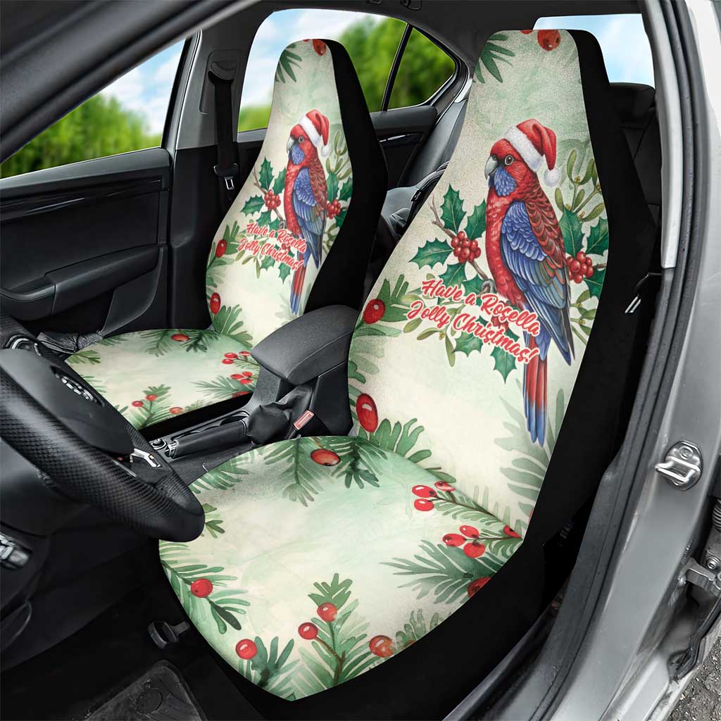 Watercolor Floral Crimson Rosella Car Seat Cover It’s Aussie Christmas Time! - Aussie Hoodie
