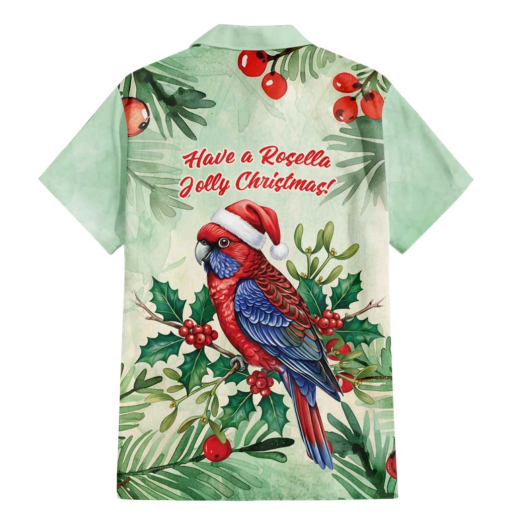 Watercolor Floral Crimson Rosella Family Matching Mermaid Dress and Hawaiian Shirt It’s Aussie Christmas Time! - Aussie Hoodie