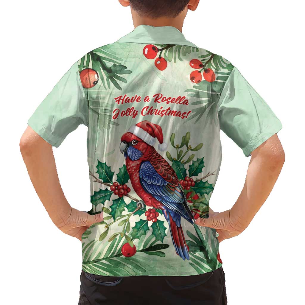 Watercolor Floral Crimson Rosella Family Matching Summer Maxi Dress and Hawaiian Shirt It’s Aussie Christmas Time! - Aussie Hoodie