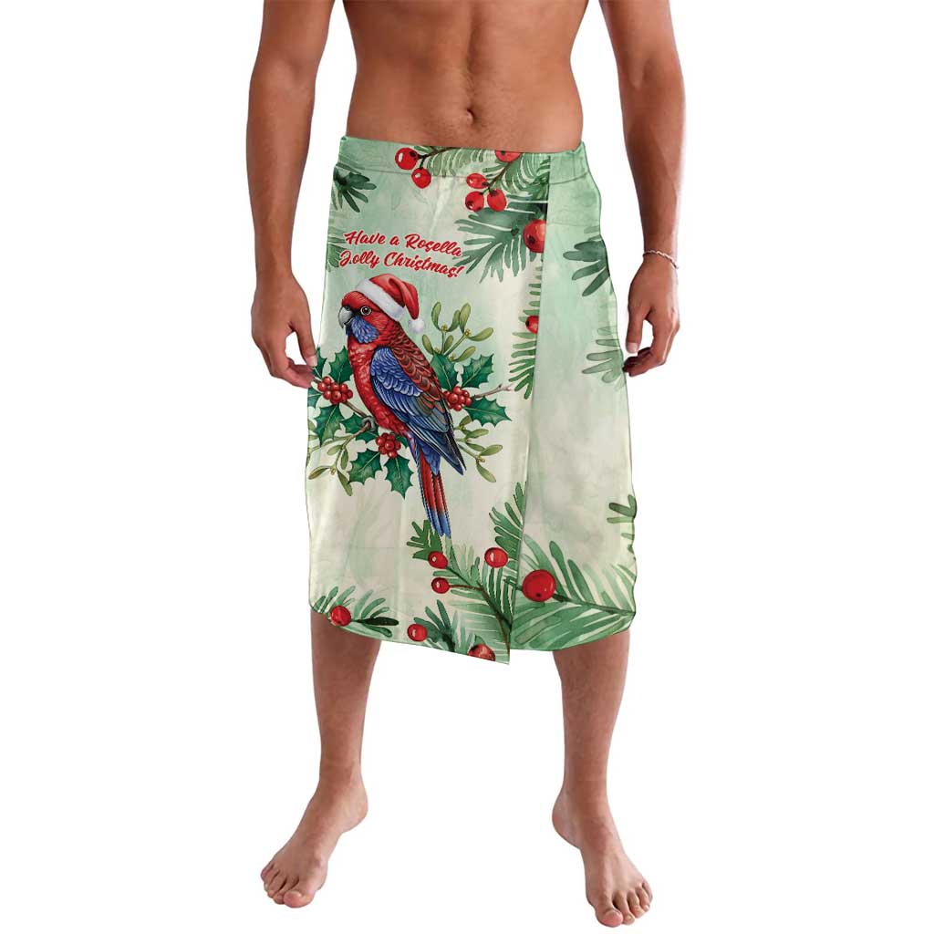 Watercolor Floral Crimson Rosella Lavalava It’s Aussie Christmas Time! - Aussie Hoodie