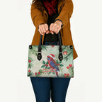 Watercolor Floral Crimson Rosella Leather Bag It’s Aussie Christmas Time! - Aussie Hoodie