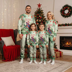 Watercolor Floral Crimson Rosella Christmas Pajama Set It’s Aussie Christmas Time! - Aussie Hoodie