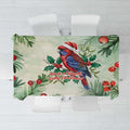 Watercolor Floral Crimson Rosella Tablecloth It’s Aussie Christmas Time! - Aussie Hoodie