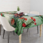 Watercolor Floral Crimson Rosella Tablecloth It’s Aussie Christmas Time! - Aussie Hoodie