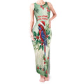Watercolor Floral Crimson Rosella Tank Maxi Dress It’s Aussie Christmas Time! - Aussie Hoodie