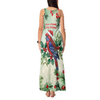 Watercolor Floral Crimson Rosella Tank Maxi Dress It’s Aussie Christmas Time! - Aussie Hoodie