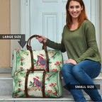 Watercolor Floral Crimson Rosella Travel Bag It’s Aussie Christmas Time! - Aussie Hoodie