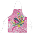 Pink Robin Aboriginal Inspired Apron - Aussie Hoodie