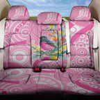 Pink Robin Aboriginal Inspired Back Car Seat Cover - Aussie Hoodie