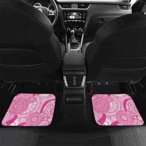 Pink Robin Aboriginal Inspired Car Mats - Aussie Hoodie