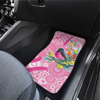 Pink Robin Aboriginal Inspired Car Mats - Aussie Hoodie