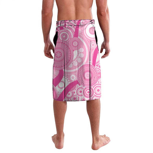 Pink Robin Aboriginal Inspired Lavalava - Aussie Hoodie