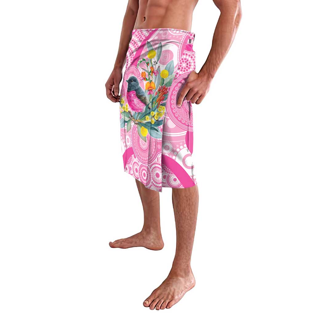 Pink Robin Aboriginal Inspired Lavalava - Aussie Hoodie