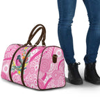Pink Robin Aboriginal Inspired Travel Bag - Aussie Hoodie
