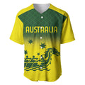 Personalised Dragons Boat Aussie Paddles Up! Baseball Jersey