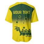 Personalised Dragons Boat Aussie Paddles Up! Baseball Jersey