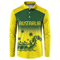 Personalised Dragons Boat Aussie Paddles Up! Button Sweatshirt