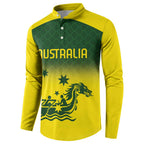 Personalised Dragons Boat Aussie Paddles Up! Button Sweatshirt