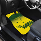 Personalised Dragons Boat Aussie Paddles Up! Car Mats