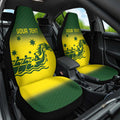 Personalised Dragons Boat Aussie Paddles Up! Car Seat Cover