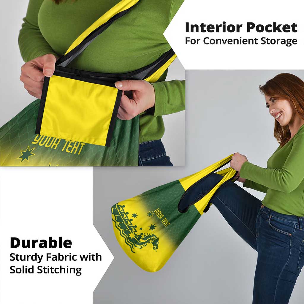 Personalised Dragons Boat Aussie Paddles Up! Grocery Bag