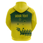 Personalised Dragons Boat Aussie Paddles Up! Hoodie