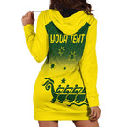 Personalised Dragons Boat Aussie Paddles Up! Hoodie Dress