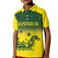 Personalised Dragons Boat Aussie Paddles Up! Kid Polo Shirt