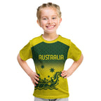 Personalised Dragons Boat Aussie Paddles Up! Kid T Shirt
