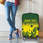 Personalised Dragons Boat Aussie Paddles Up! Luggage Cover