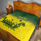 Personalised Dragons Boat Aussie Paddles Up! Quilt