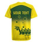 Personalised Dragons Boat Aussie Paddles Up! Rugby Jersey