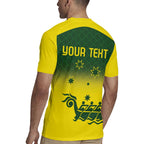 Personalised Dragons Boat Aussie Paddles Up! Rugby Jersey