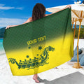 Personalised Dragons Boat Aussie Paddles Up! Sarong