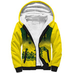 Personalised Dragons Boat Aussie Paddles Up! Sherpa Hoodie