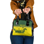 Personalised Dragons Boat Aussie Paddles Up! Shoulder Handbag