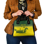 Personalised Dragons Boat Aussie Paddles Up! Shoulder Handbag