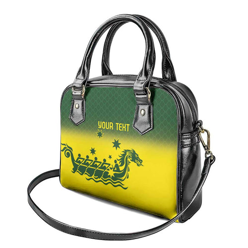 Personalised Dragons Boat Aussie Paddles Up! Shoulder Handbag