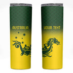 Personalised Dragons Boat Aussie Paddles Up! Skinny Tumbler