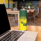Personalised Dragons Boat Aussie Paddles Up! Skinny Tumbler