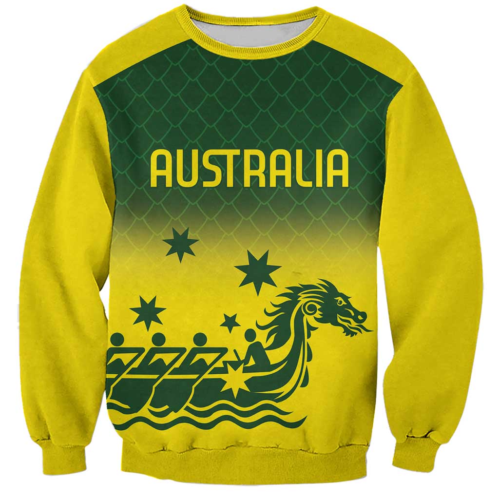 Personalised Dragons Boat Aussie Paddles Up! Sweatshirt
