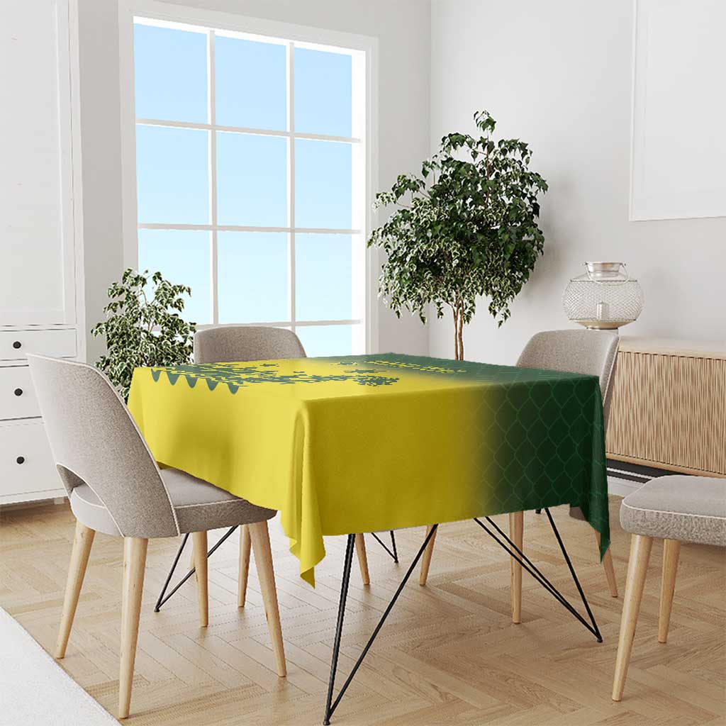 Personalised Dragons Boat Aussie Paddles Up! Tablecloth
