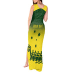 Personalised Dragons Boat Aussie Paddles Up! Tank Maxi Dress