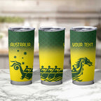 Personalised Dragons Boat Aussie Paddles Up! Tumbler Cup