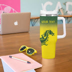 Personalised Dragons Boat Aussie Paddles Up! Tumbler With Handle